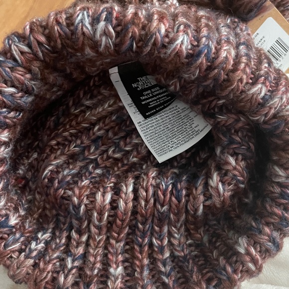 NWT The North Face Cozy Knit Beanie Multi Color - Picture 4 of 4